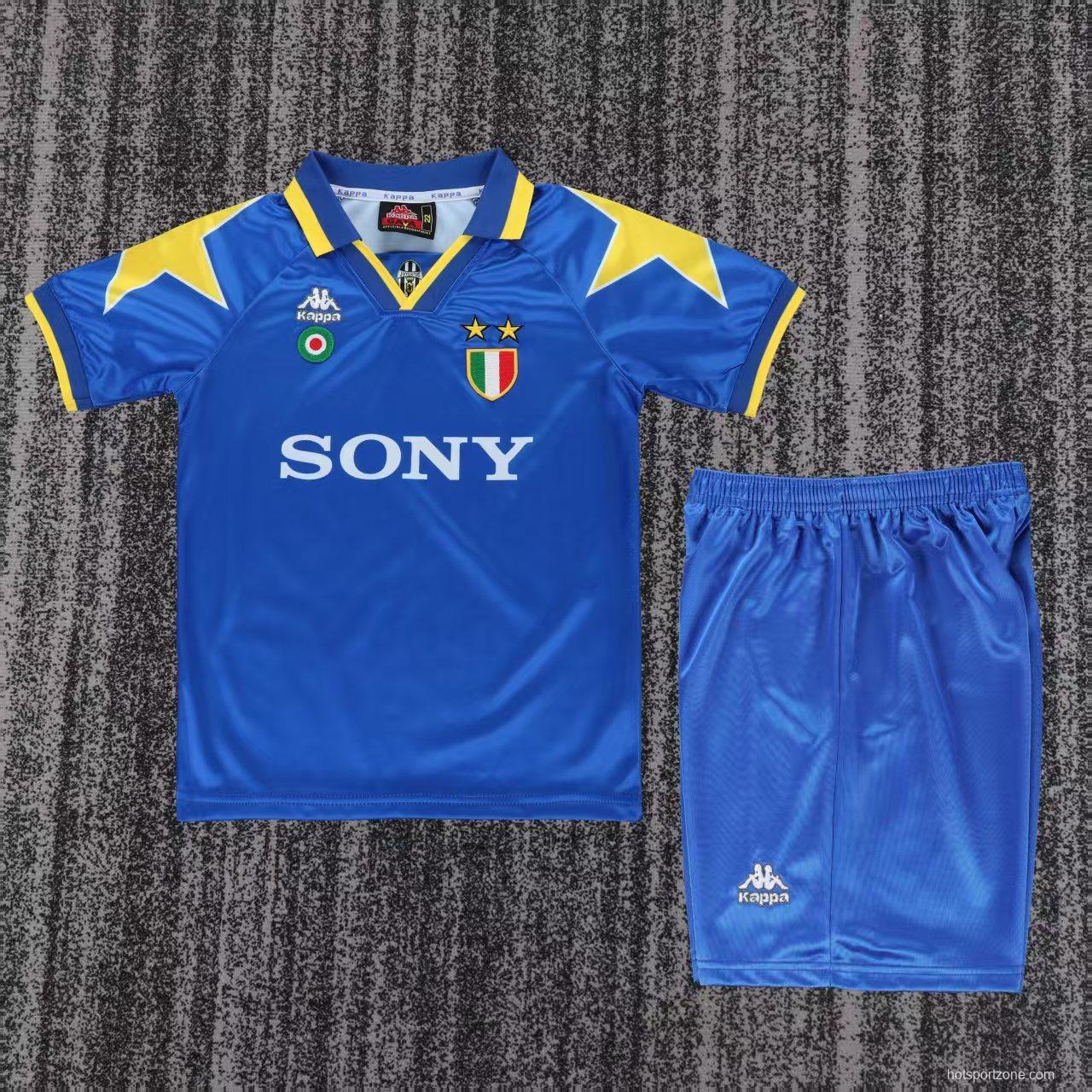 Retro 95/96 Kids Juventus Away Jersey