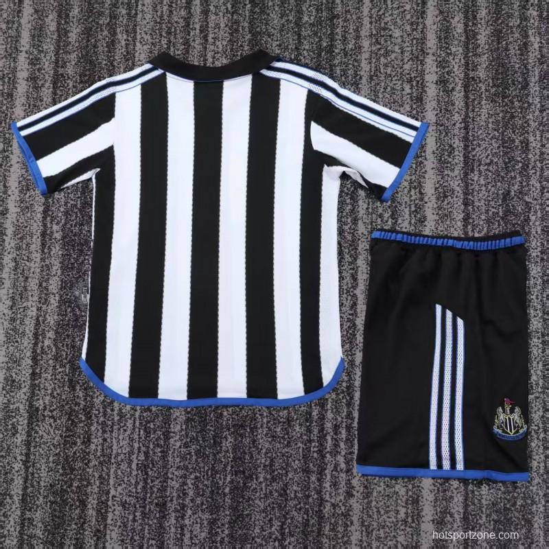 Retro Kids 99/00 Newcastle United Home Jersey
