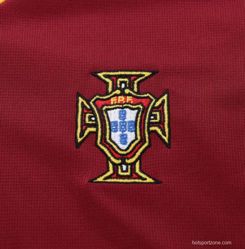 Retro Kids 2000 Portugal Home Jersey