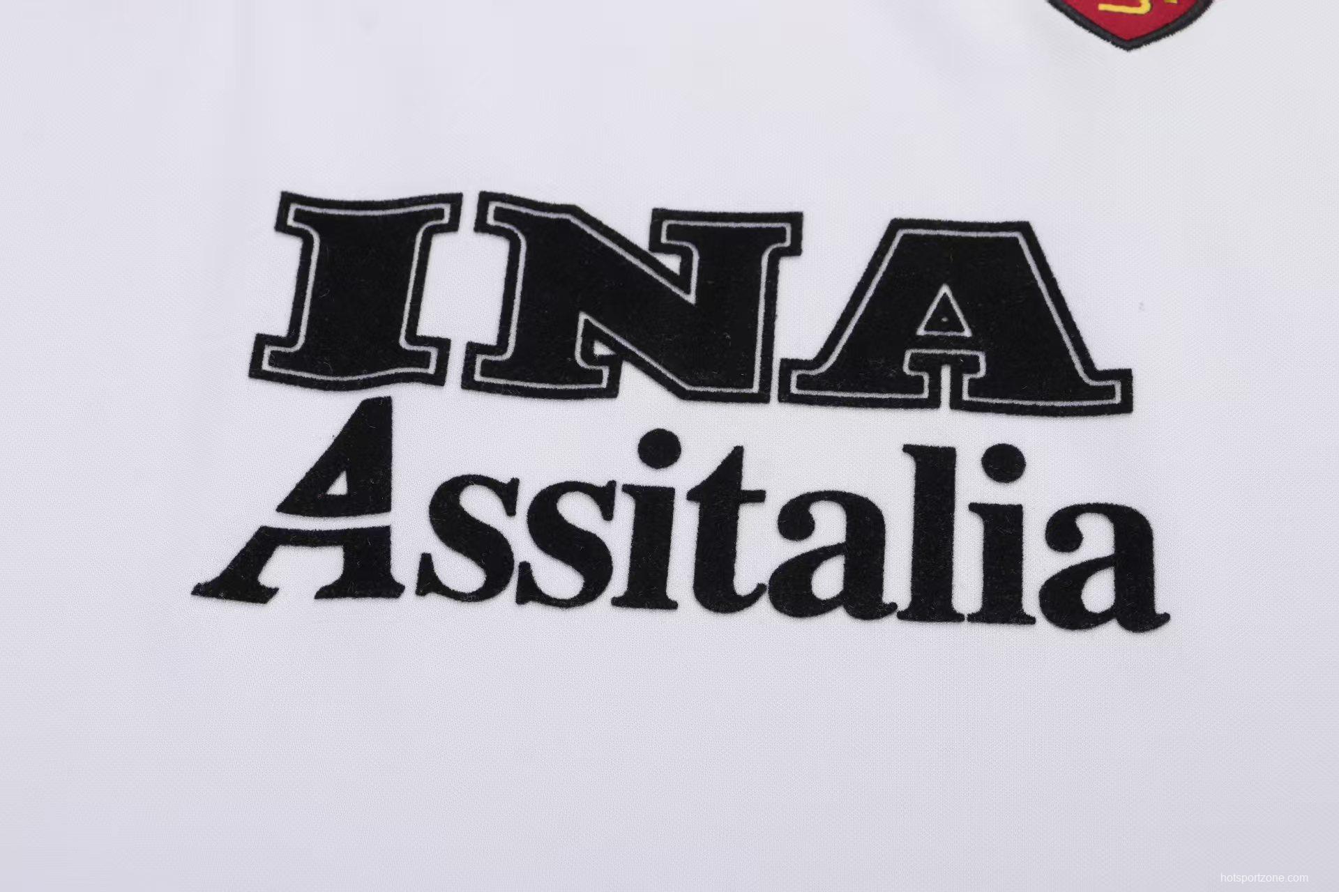 Retro 98/99 Kids Roma Away Jersey