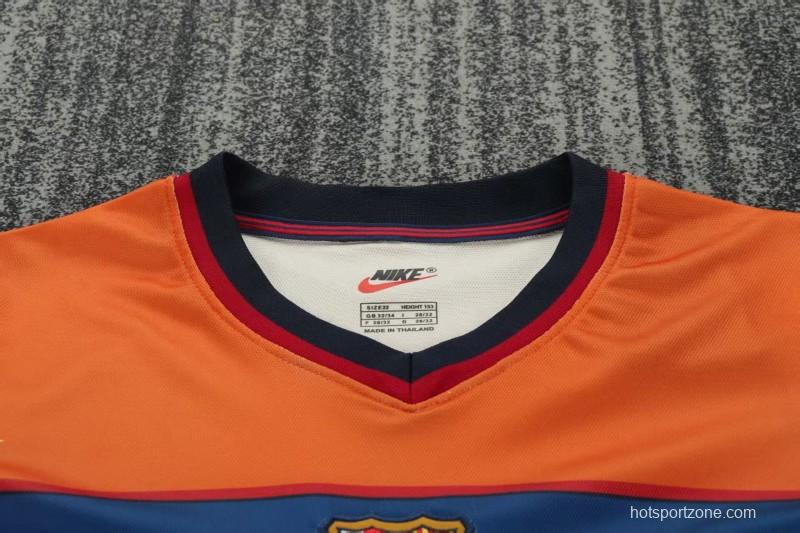 Retro Kids 98/99 Barcelona Third Jersey