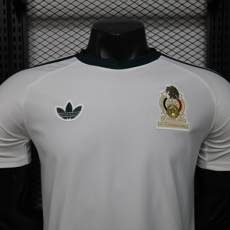Player Version 2026 Mexico Away White Jersey