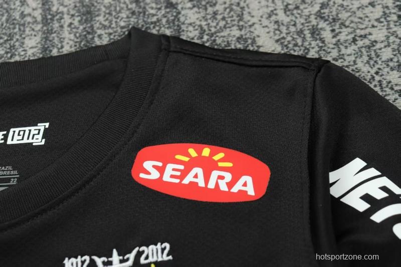 Retro 12/13 Santos FC Black Long Sleeve Jersey