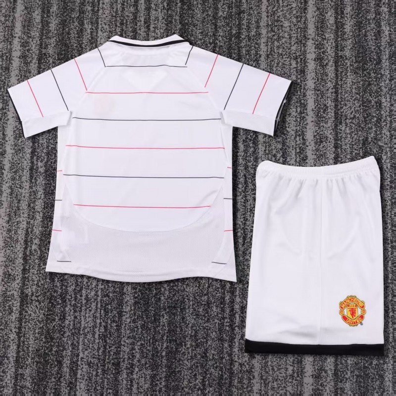 Retro Kids 03/05 Manchester United Away Jersey
