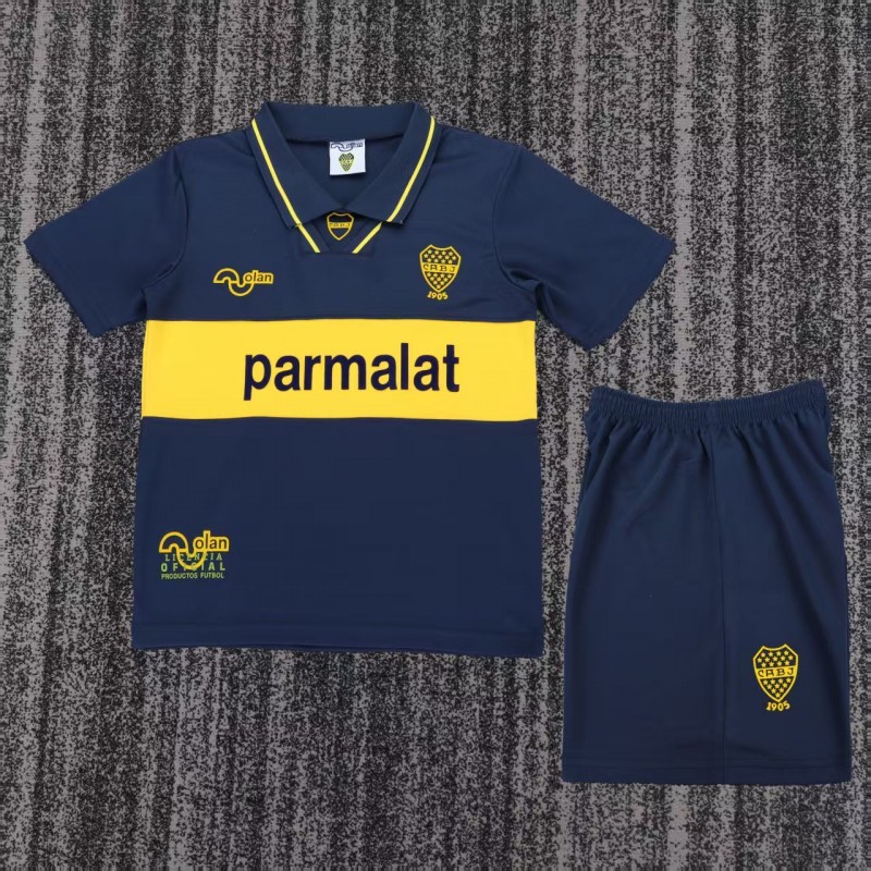 Retro Kids 93/95 Boca Juniors Home Jersey