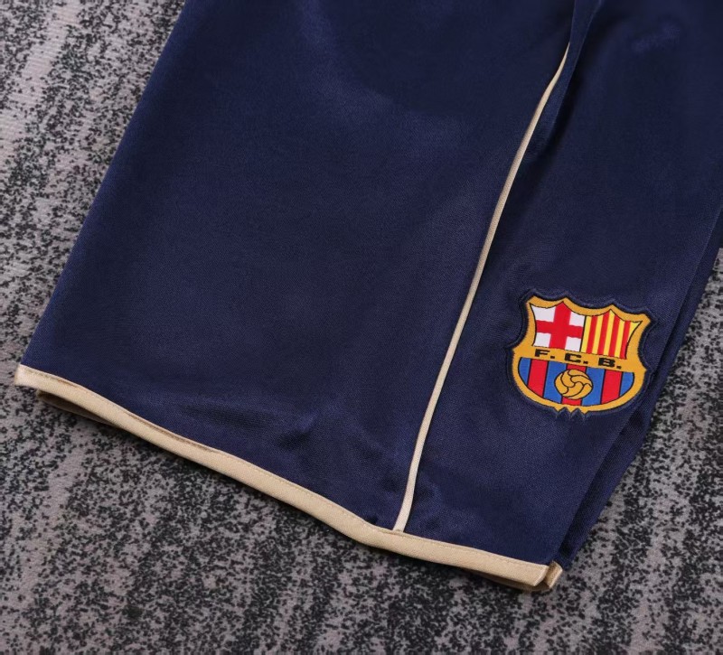 Retro Kids 01/02 Barcelona Away Jersey