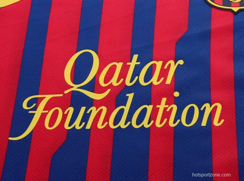 Retro Kids 11/12  FC Barcelona Home Jersey