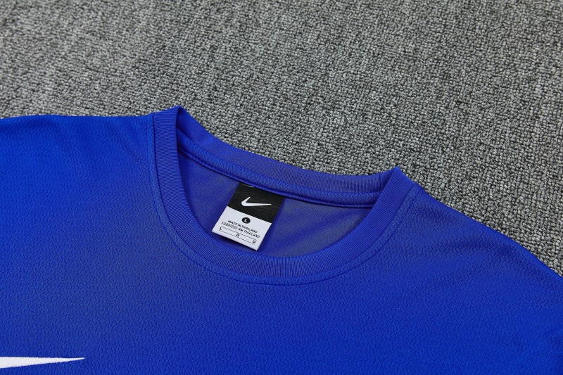 6/27 Chelsea Blue Short Sleeve Training Tee + Long Pants (Home)