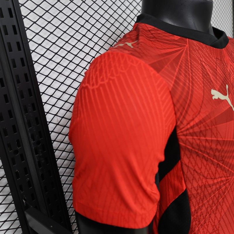 Player Version 2026 Egypt Red  Home Jersey