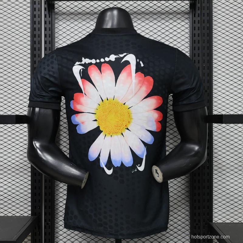 Player Version 2026 South Korea Dark Grey with Tonal Dot Allover Print Away Jersey