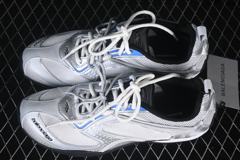 Balenciaga Radar Sneaker Round-Toe Lace-Up Casual Lifestyle Shoes - WSTGL9114