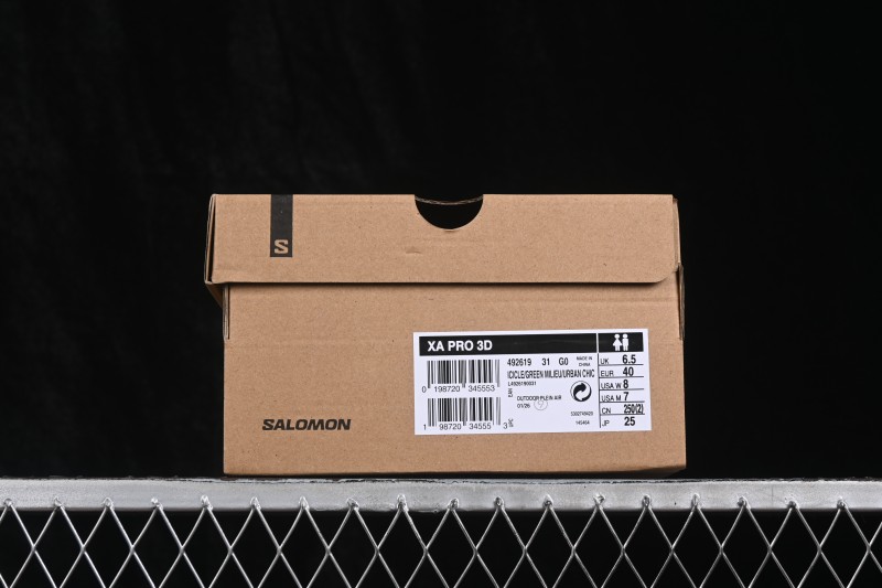 Salomon XA PRO 3D Jeong Outdoor Trail Running Shoes with Sensifit and Contagrip Technology - 492619-31