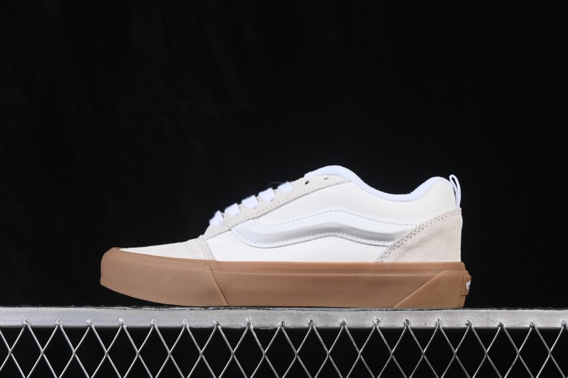 Vans Knu Skool Low-Top Casual Skate Shoes - VN0009D22CJI