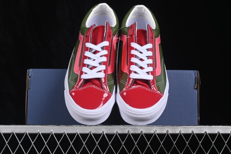 Vans Old Skool Patent Leather Low-Top Casual Skateboarding Shoes - VN000E8VCCZ