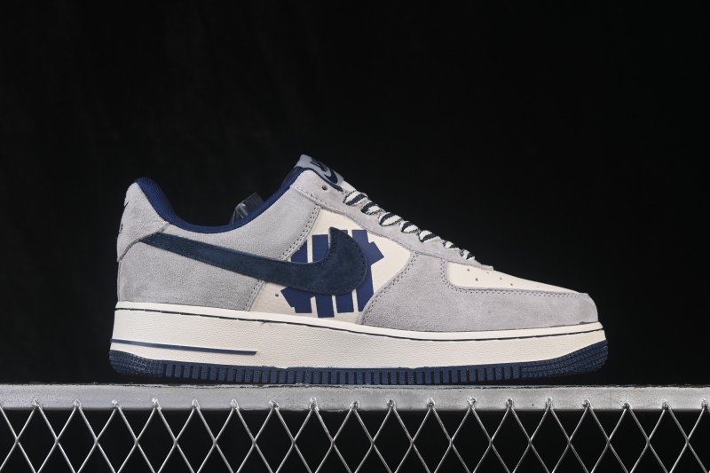 Nike Air Force 1 '07 Low Canvas Casual Skateboarding Shoes with Full-Length Air Cushion - FV3694-113