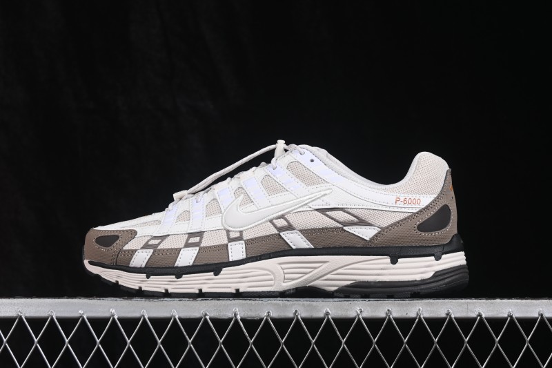 Nike P-6000 SE Retro Running Sneakers with Layered Design and Lightweight Construction - IO1904-104