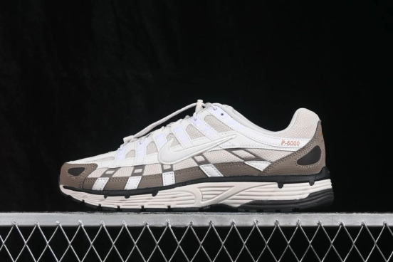 Nike P-6000 SE Retro Running Sneakers with Layered Design and Lightweight Construction - IO1904-104