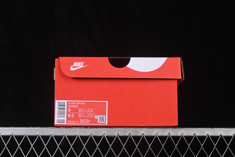 Nike V2K Run Retro Low-Top Running Shoes with Cushlon Cushioning - FD0736-115