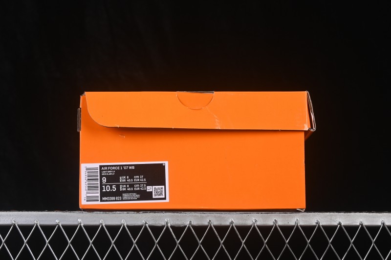 Nike Air Force 1 '07 Low Collaboration Casual Skateboarding Shoes with Full-Length Air Cushion - MM3399-823