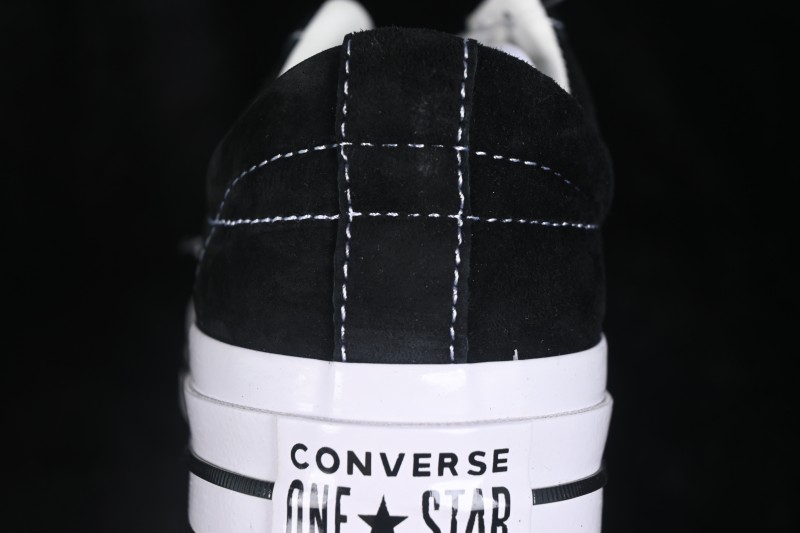 Converse One Star Pro Retro Canvas Skateboarding Shoes with Vintage Design - 158369C