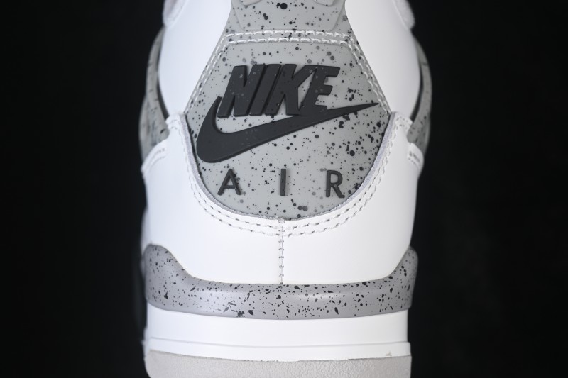 Nike Air Jordan 4 Retro White Cement Basketball Shoes - FV5029-100