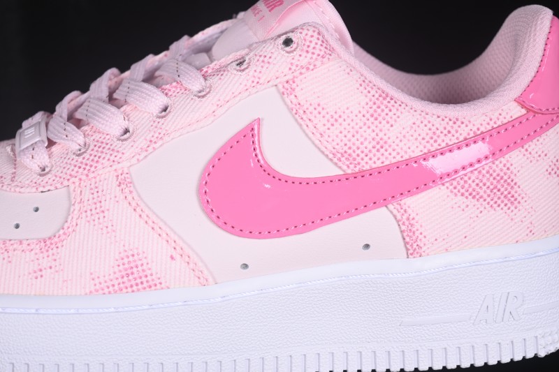 Nike Air Force 1 '07 Low Snake Print Pink Casual Sneakers - IR1974-663