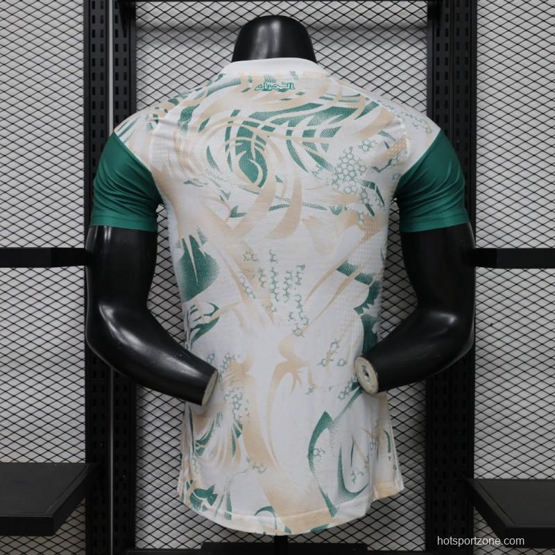 Player Version 26/27 Algeria White  Special Edition  Home Jersey