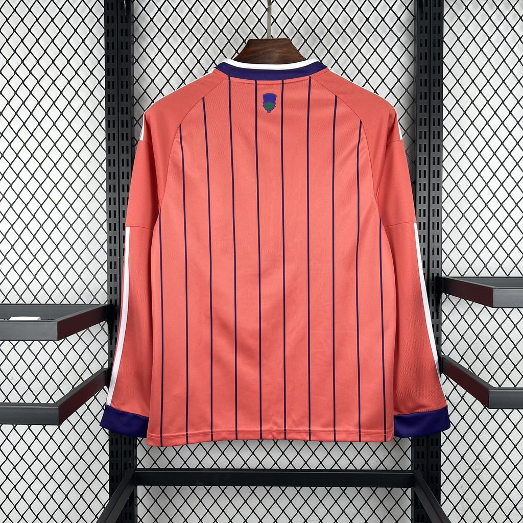 2026 Mens Scotland World Cup Away Long Sleeve Jersey