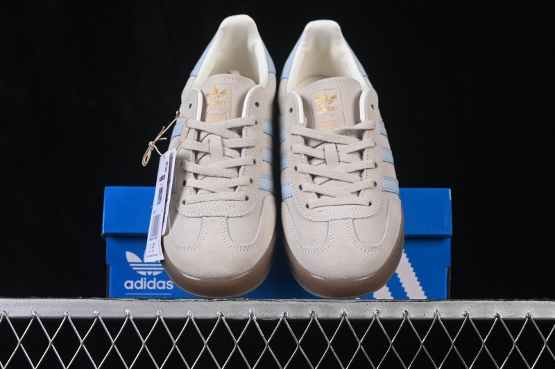 Adidas Originals Gazelle Indoor Retro Low-Top Sneakers with Suede Upper and Gum Rubber Outsole - JR2432