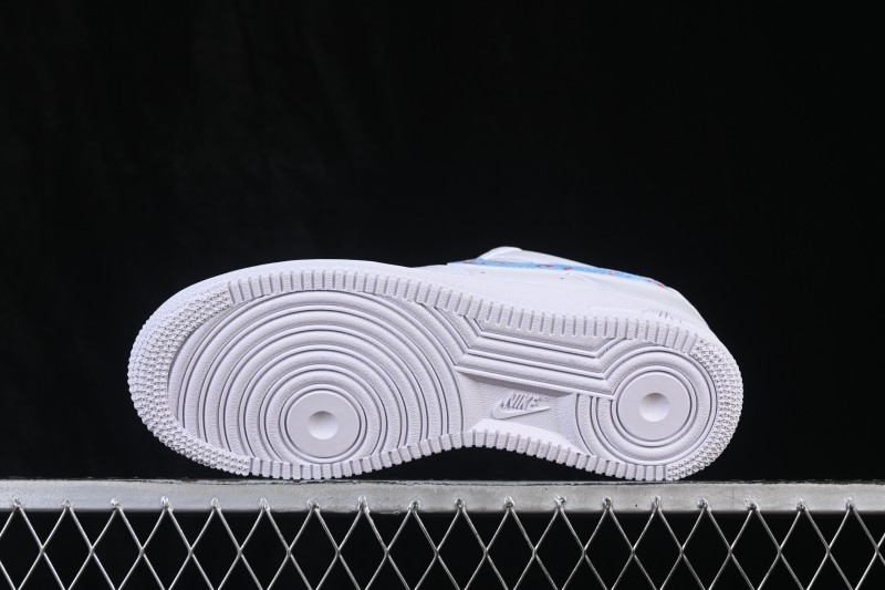 Nike Air Force 1 '07 Low Anime Koi Fish Theme Casual Skate Shoes - ZH0316-136