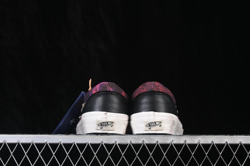 Vans Premium Old Skool 36 Distressed Vintage Skate Sneakers with Logo Accent - VN000D9RERG