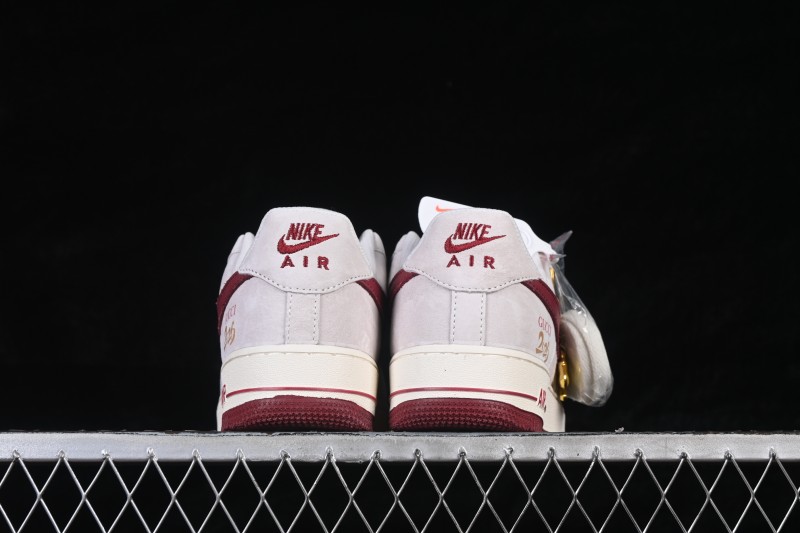 Nike Air Force 1 '07 Low Suede Casual Sneakers with Classic Cushioning - DD1982-342