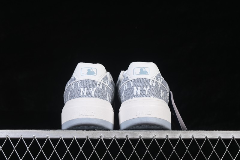 New York MLB Chunky Liner Pocket Monogram High-Top Thick-Soled Running Shoes - 3ASXM026N50BRL