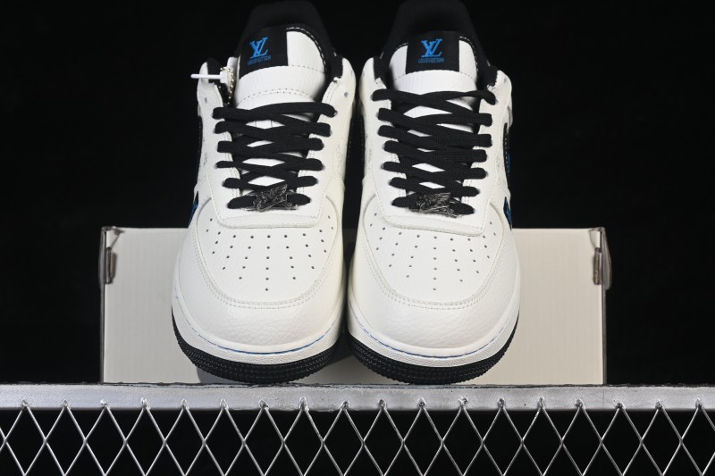 Nike Air Force 1 '07 Low Collaborative White Black Printed Casual Sneakers - XY9025-013