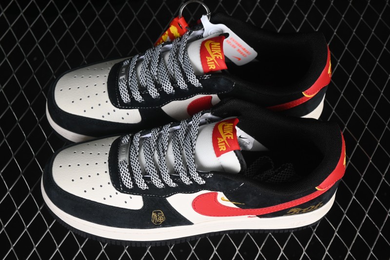 Nike Air Force 1 '07 Low Year of the Horse Limited Edition Casual Skateboarding Shoes with Premium Leather Upper - MZ9588-831