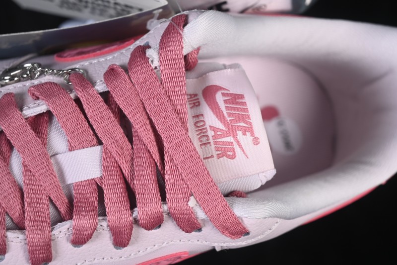 Nike Air Force 1 '07 Low Valentine's Day Limited Edition Casual Skate Shoes with Full-Length Air Cushion - IO8755-600