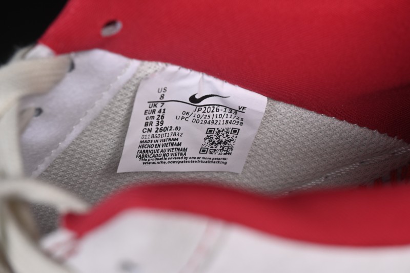 Nike Air Force 1 '07 Low Limited Year of the Horse Red White Color Blocking Casual Sneakers - JP2026-133