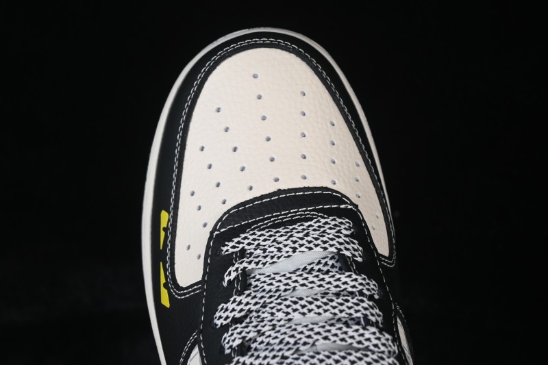 Nike Air Force 1 '07 Low Fendi Collaboration Casual Sneakers with Premium Leather Upper - LD1999-019