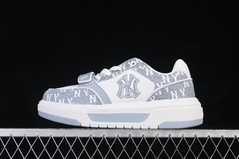 New York MLB Chunky Liner Pocket Monogram High-Top Thick-Soled Running Shoes - 3ASXM026N50BRL