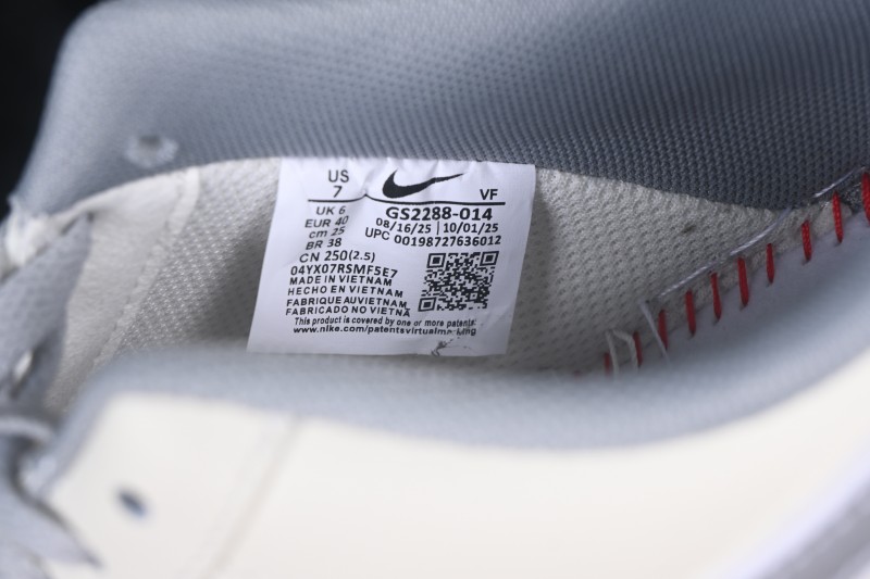 Nike Air Force 1 '07 Low Basketball Shoes with Full-Length Air Cushion - GS2288-014
