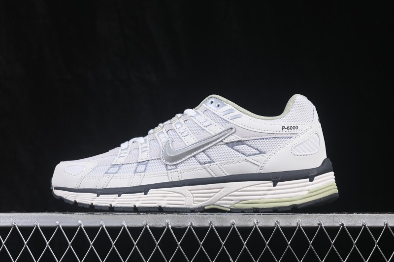 Nike P-6000 SE Retro Running Shoes with Layered Design - IV5761-094