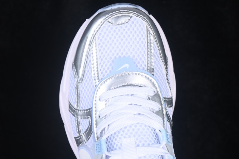 Nike V2K Run Retro Low-Top Running Shoes with Cushlon Foam Cushioning and Anti-Slip Sole - FD0736-119