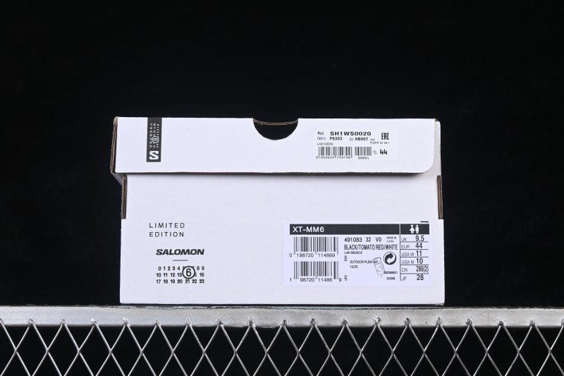 Salomon XT-MM6 Collab Round Toe Lace-Up Casual Lifestyle Sneakers - 491083-32