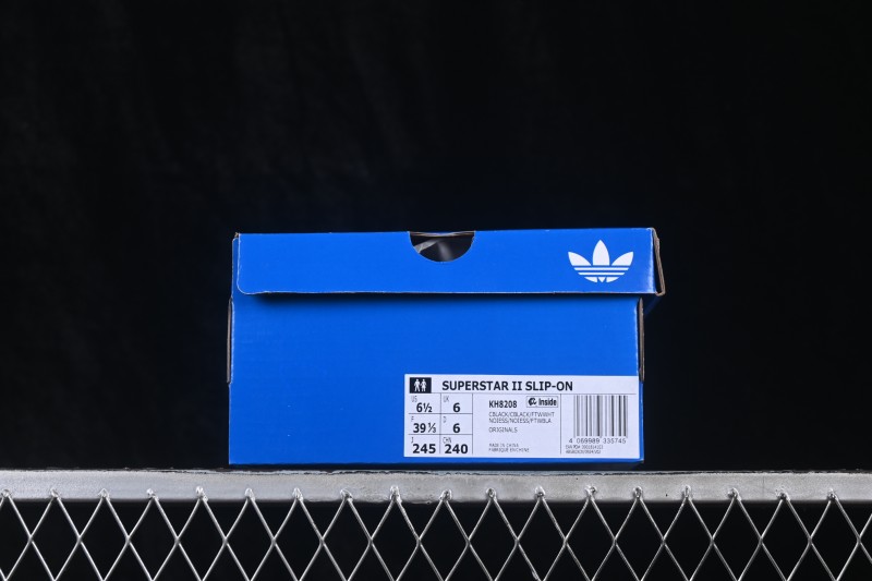 Adidas Originals Superstar Shell-Toe Lace-Up Casual Sneakers - KH8208