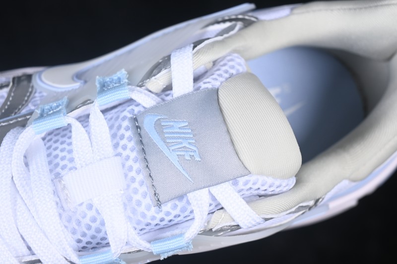Nike V2K Run Retro Low-Top Running Shoes with Cushlon Foam Cushioning and Anti-Slip Sole - FD0736-119