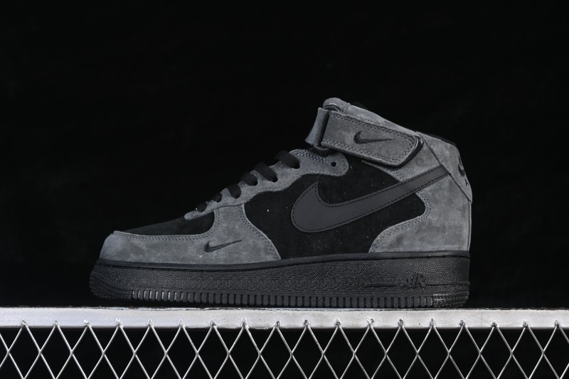 Nike Air Force 1 '07 Mid Basketball Sneakers with Full-Length Air Cushion - ZH0316-167