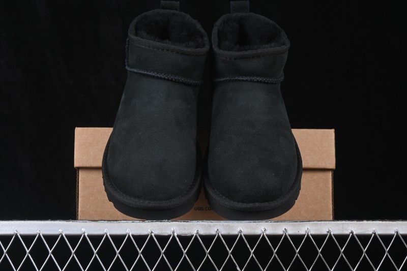 UGG Classic Ultra Mini Sheepskin Ankle Boots with Water-Resistant Treatment - 1116109