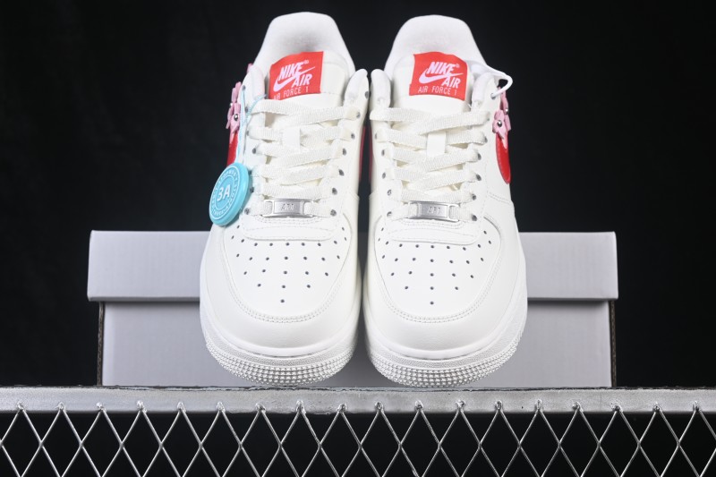 Nike Air Force 1 '07 Low Basketball Shoes with Full-Length Air Cushion - IR8637-101