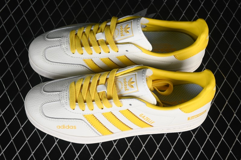 Adidas Originals Gazelle Indoor Retro Low-Top Casual Sneakers with Non-Slip Wear-Resistant Sole - DD6616