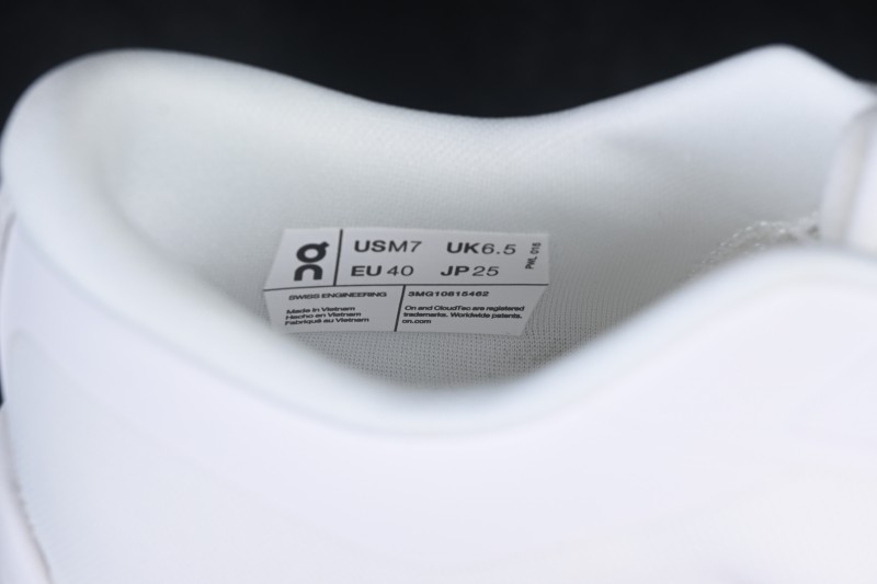 On Cloudnova Moon Lightweight Cushioned Slip-Resistant Low-Top Lifestyle Shoes - White White